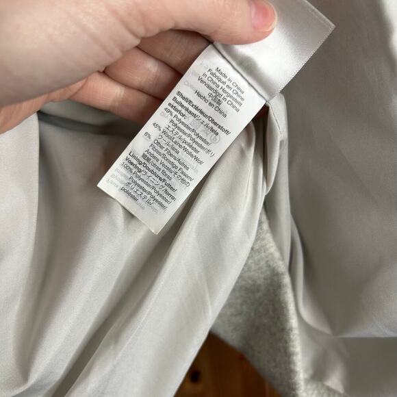 J. Crew Vail Parka Wool Coat Gray - Picture 14 of 15